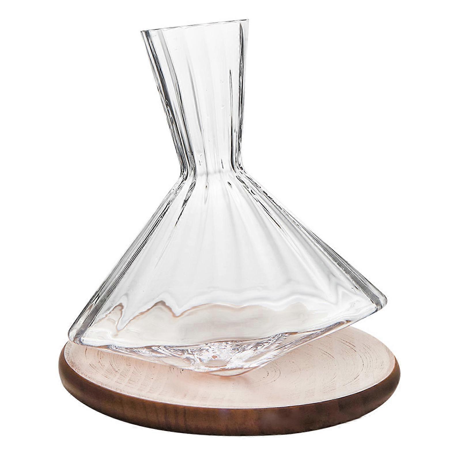 دورق زجاجي قابل للتدوير ملحقات النبيذ إبريق النبيذ إبريق نبيذ لتناول الطعام