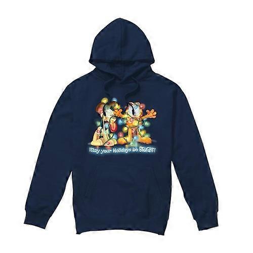 Garfield Mens Bright Holidays Hoodie