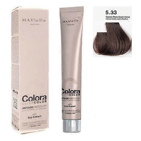 Light Gloden Brown 5.33 Colora Maxxelle With Natural Fruit Of Goji 100 Ml