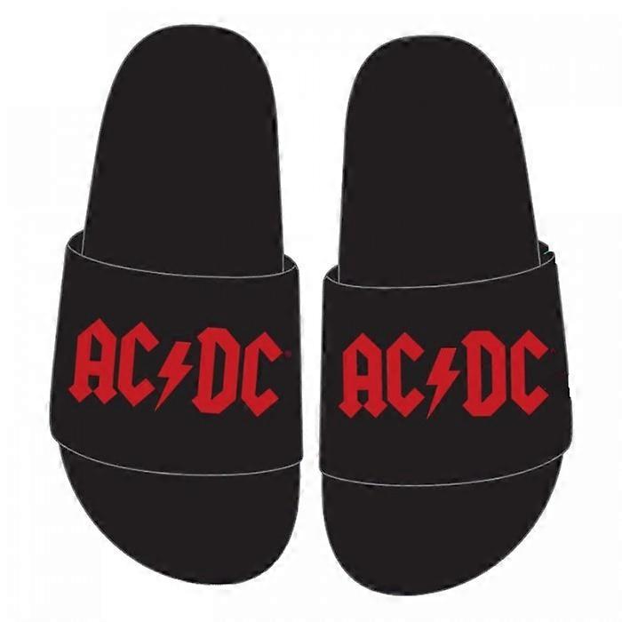 AC/DC Unisex Vuxen Tofflor med Logotyp