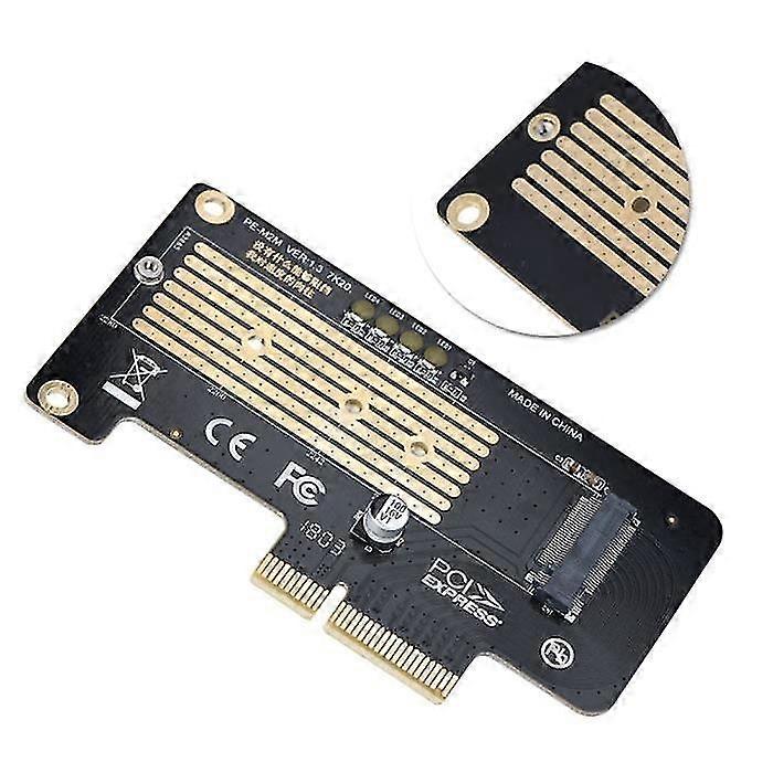 High-Speed PCI-E Riser Card for SSD Installation, Durable Multi-Layer PCB Board, Easy Setup, Compatible with Various Brands, Improved Perfor
