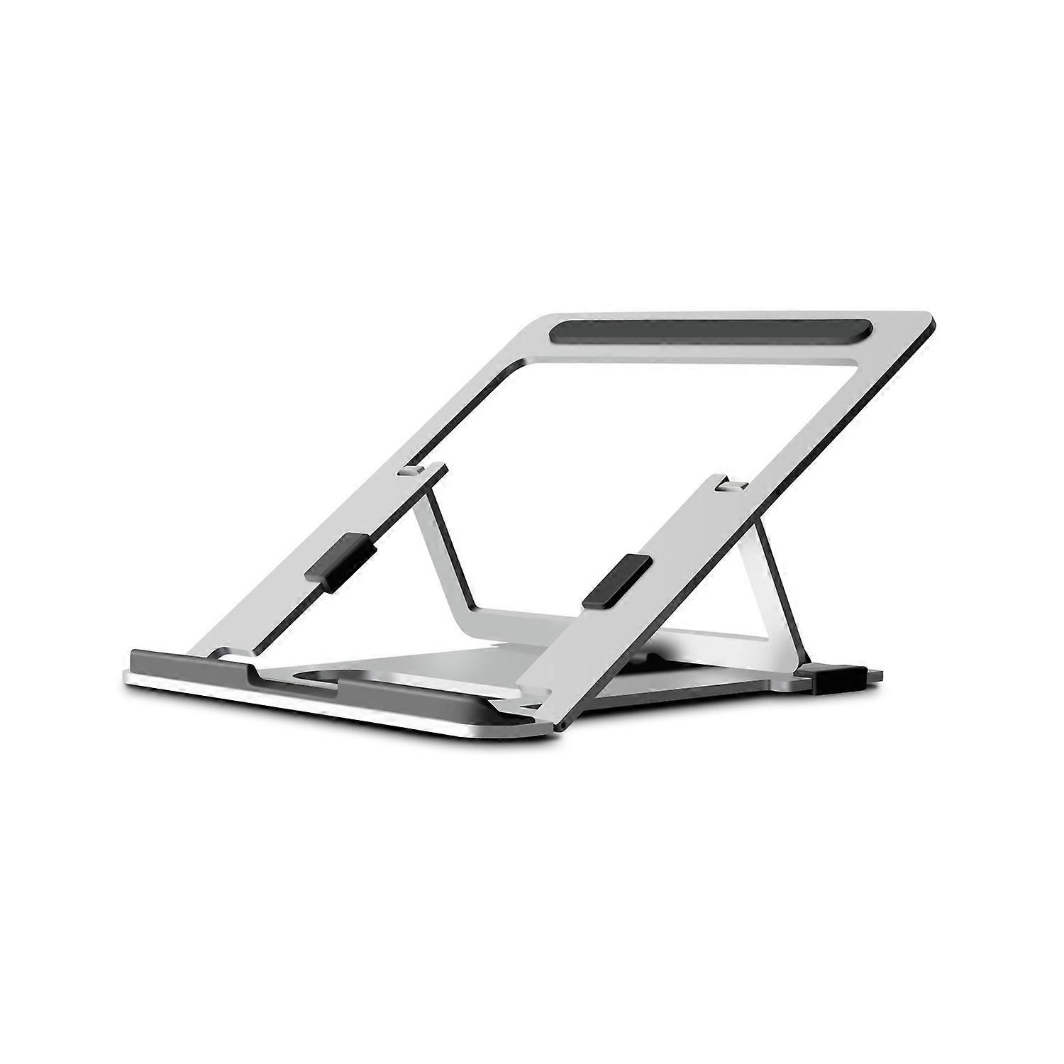 JP-1 Aluminum Alloy Adjustable Laptop Stand Foldable Notebook Desktop Mount Cooling Bracket - Light 