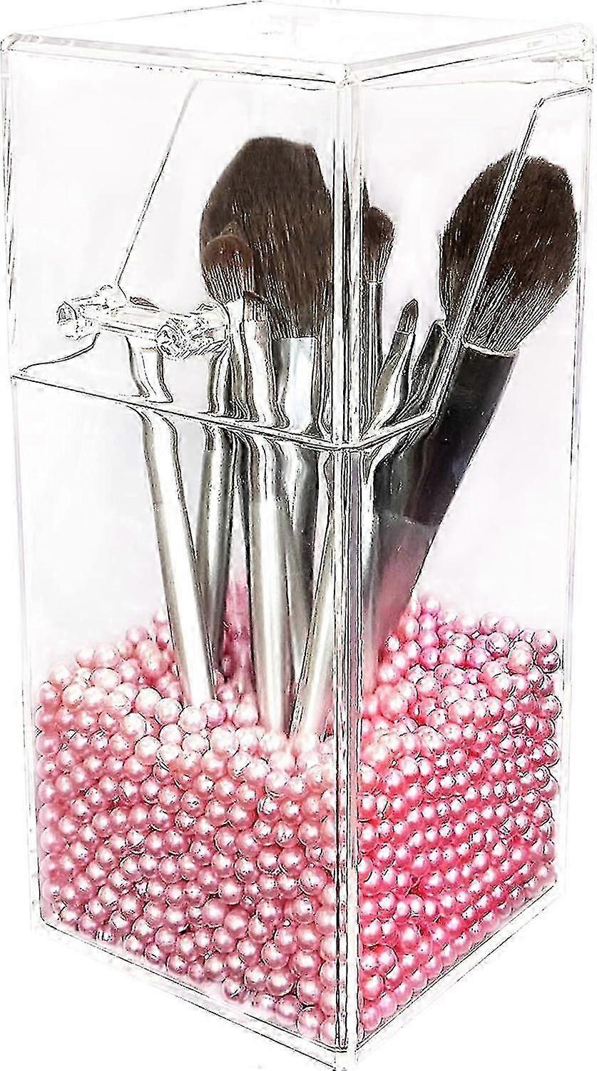 Stackable Clear Plastic Organizer for Cosmetics and Beauty Products