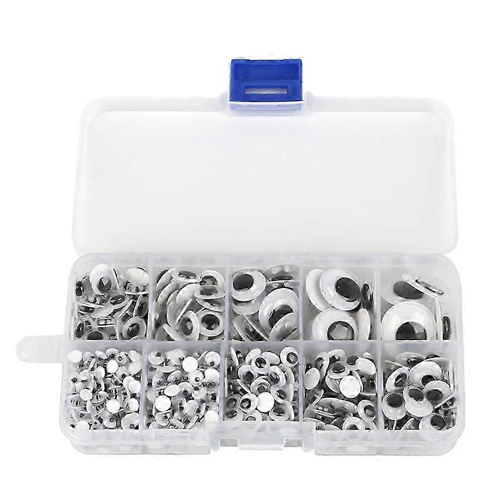 600 قطعة جرو Googly تذبذب عيون الحرفية ذاتية اللصق تذبذب عيون لاصقة الحرفية عيون الحرفية تذبذب عيون مقلة العين ملصق