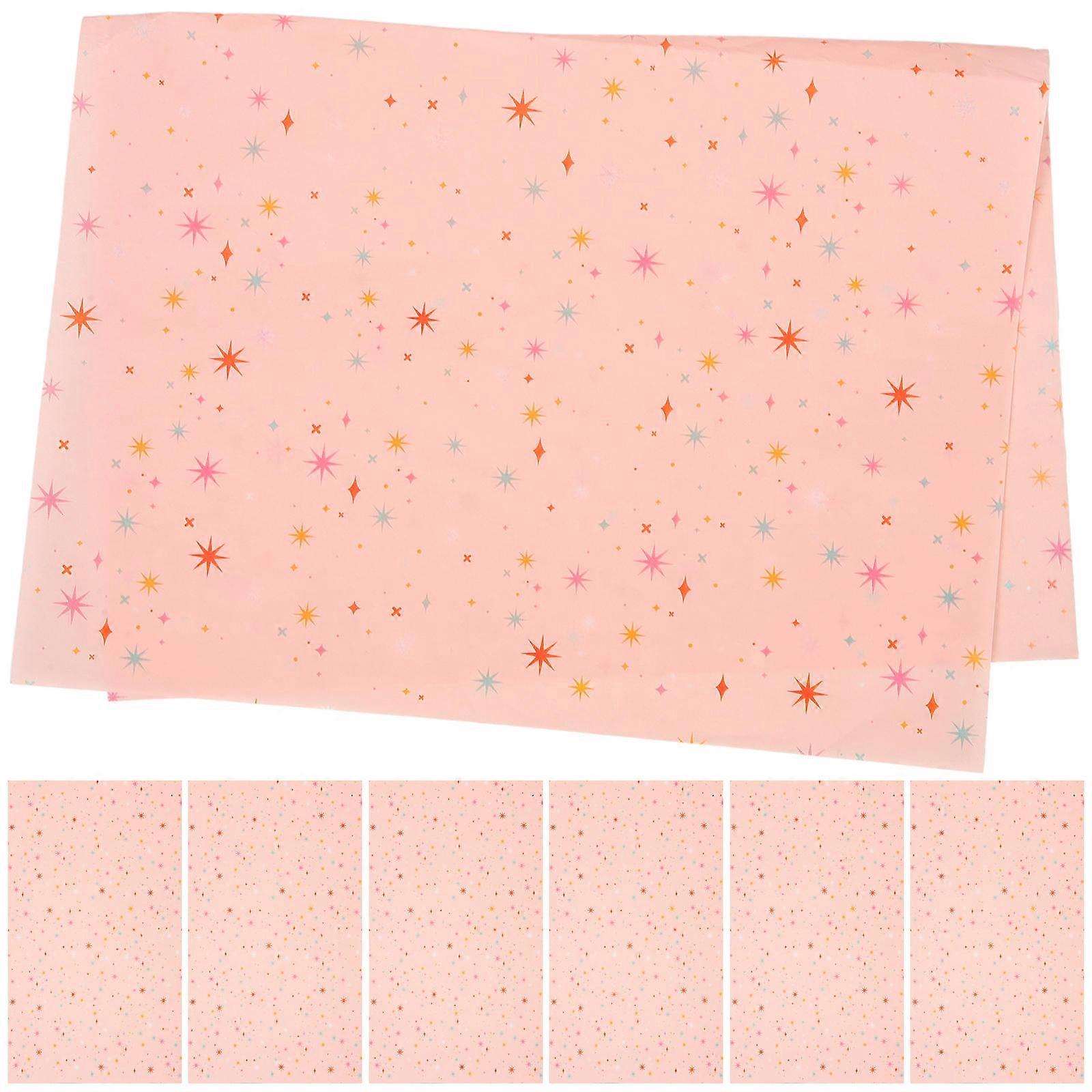 Flower Wrap Paper Multi Colored Wrapping Tissue For present Packaging Material Birthdays Wedding 30Sheets