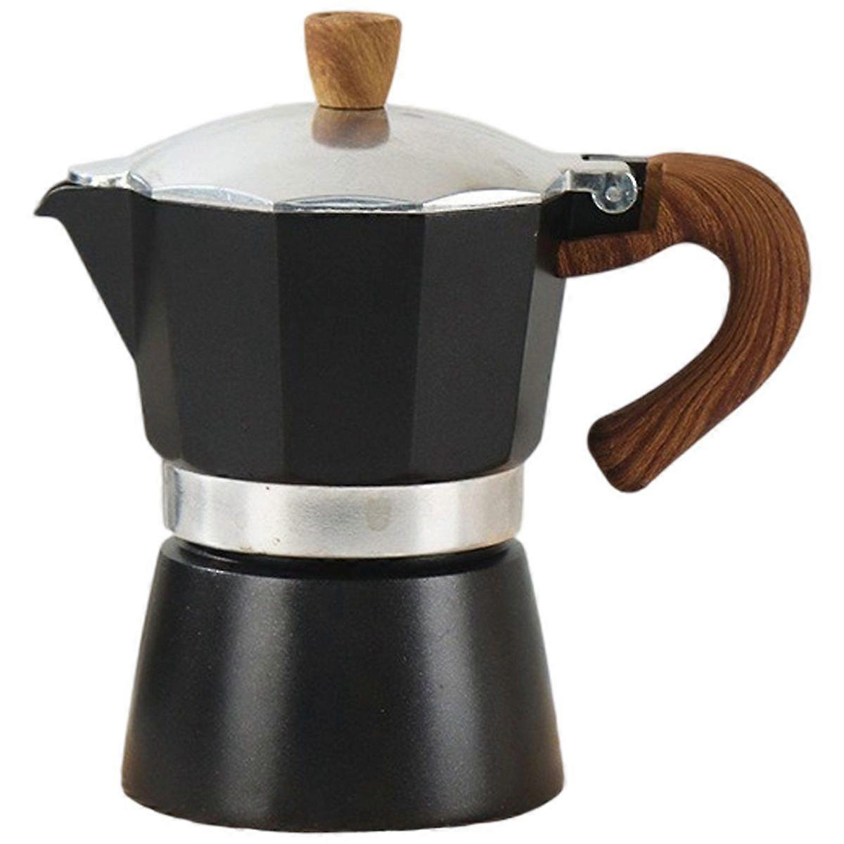 Single valve mocha pot small coffee pot hand-made household automatic electric ceramic stove coffee maker suit