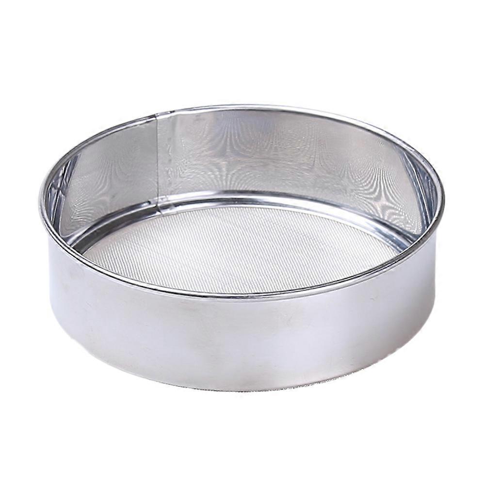Stainless Steel Sifter for Baking Sifting Kitchen Baking 15cm Silver 2Pcs