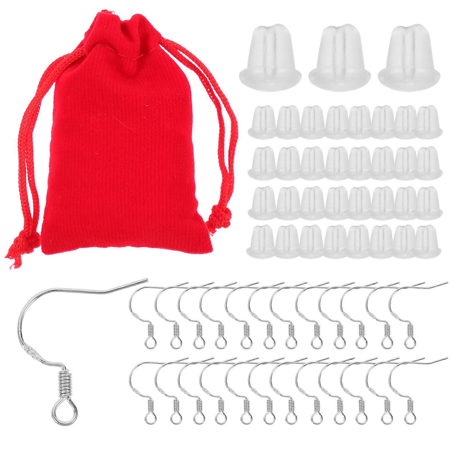 Jewelry Making Supplies Earring Diy Material Diy Craft Dangle Hooks Earrings Christmas Copper 0.5X0.3cm 1 Set