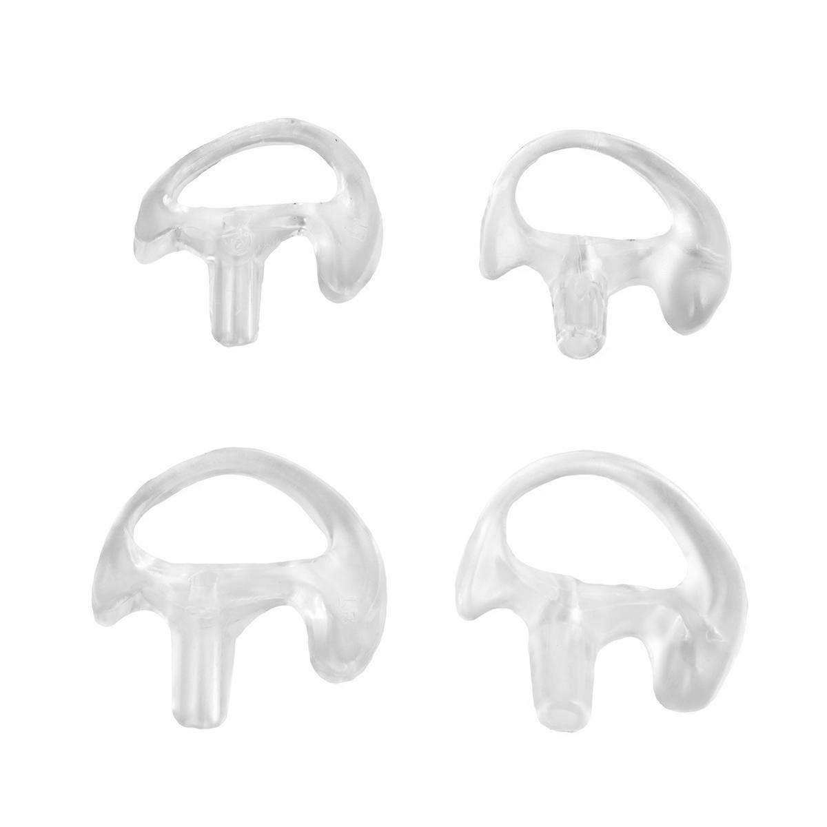 Clear Earplugs Protective Silicone Waterproof For Sleeping Studying 2Pairs