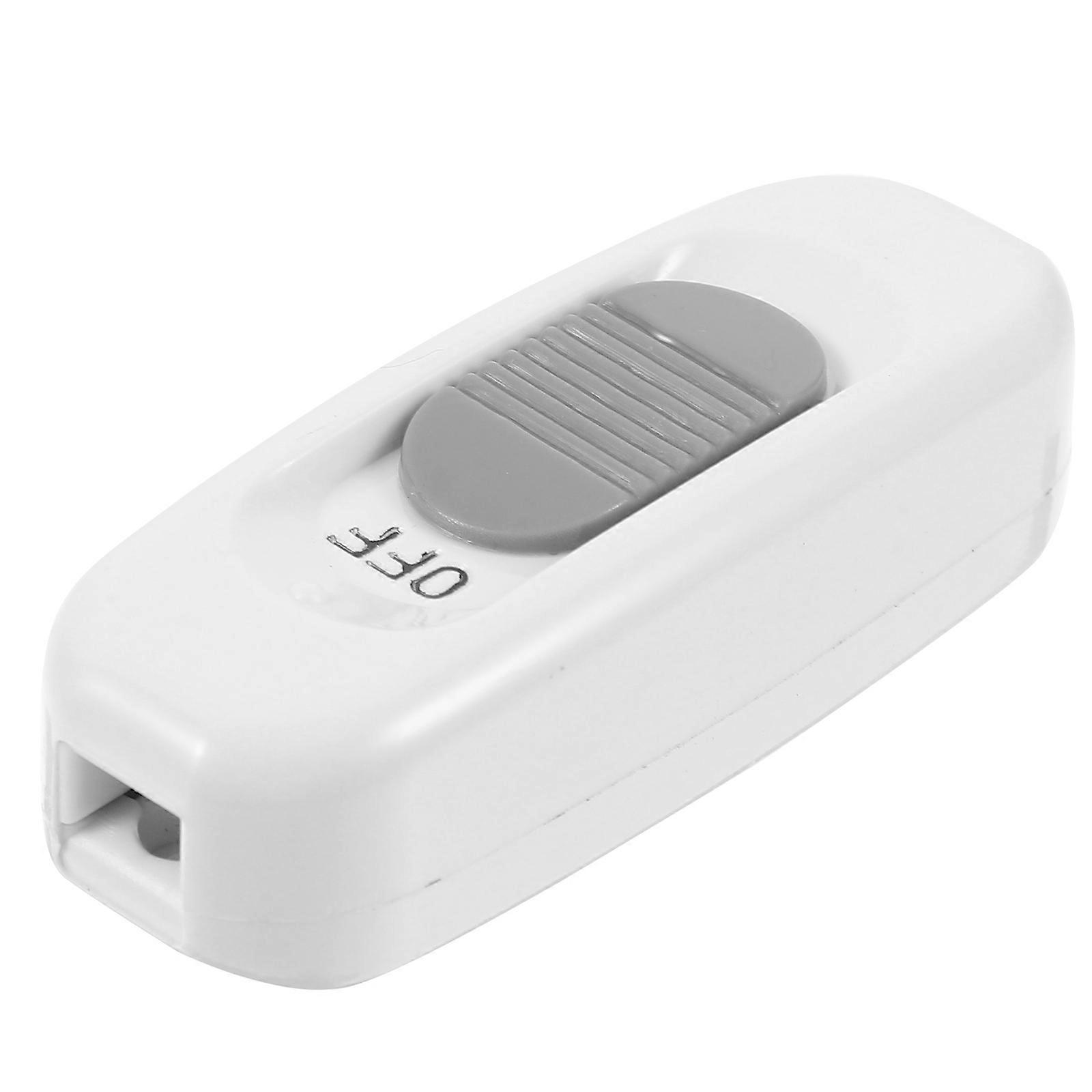 Electrical Replacement Inline Cord Switch Light Control Home Use 2.36x0.90x0.67in ABS 1Pack