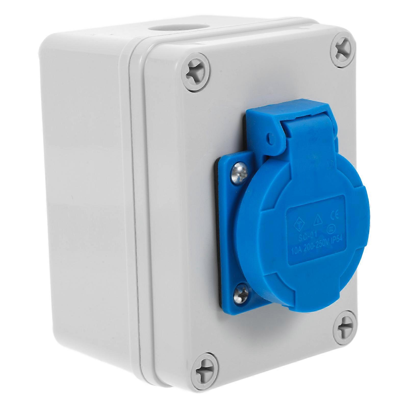 Outlet Box IP65 Waterproof Rating For Camping Outdoor Events Socket Receptacle 1Pcs