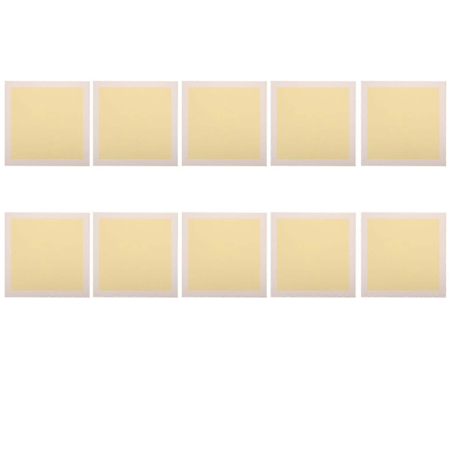 Rice Paper For Painting Xuan Papers Hand-Painting 33x33cm Light Yellow 10 Sheets