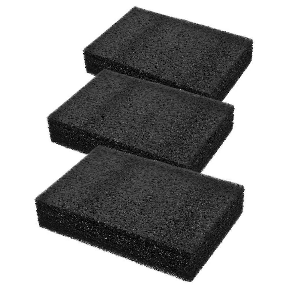 Craft Mat Foam Needle Felting Pad Diy Projects Hobbyists Black 19.50X15.00X3.00cm 3Pack