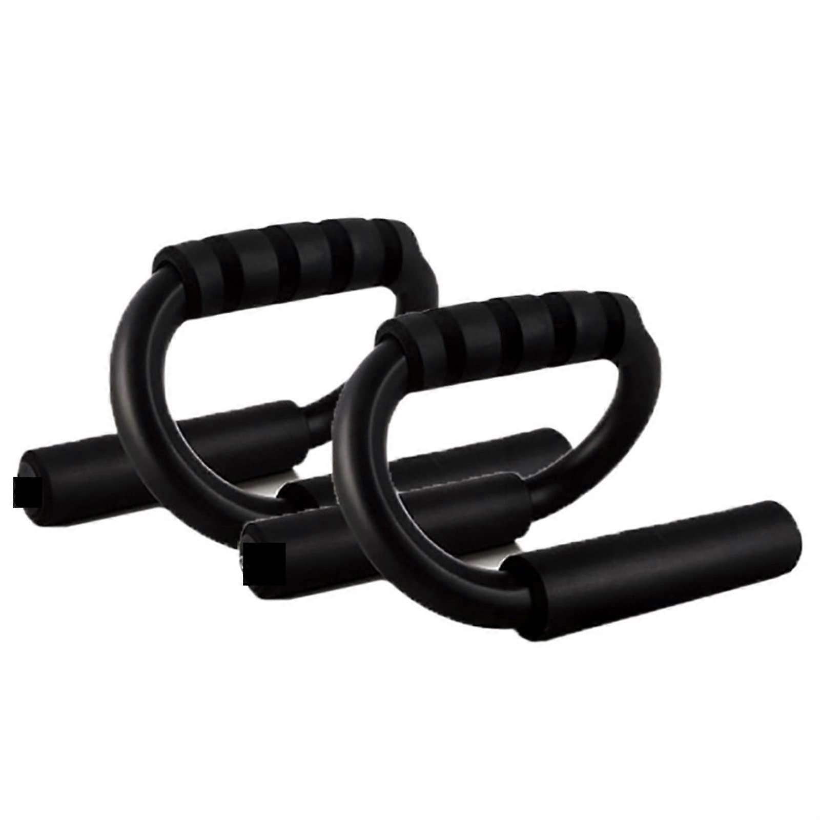 PushUp Board for Men and Women, PushUp Bar, Metal PushUp Bracket, NonSlip Handle, Home Exercise Equipment, Floors, PushUp Black