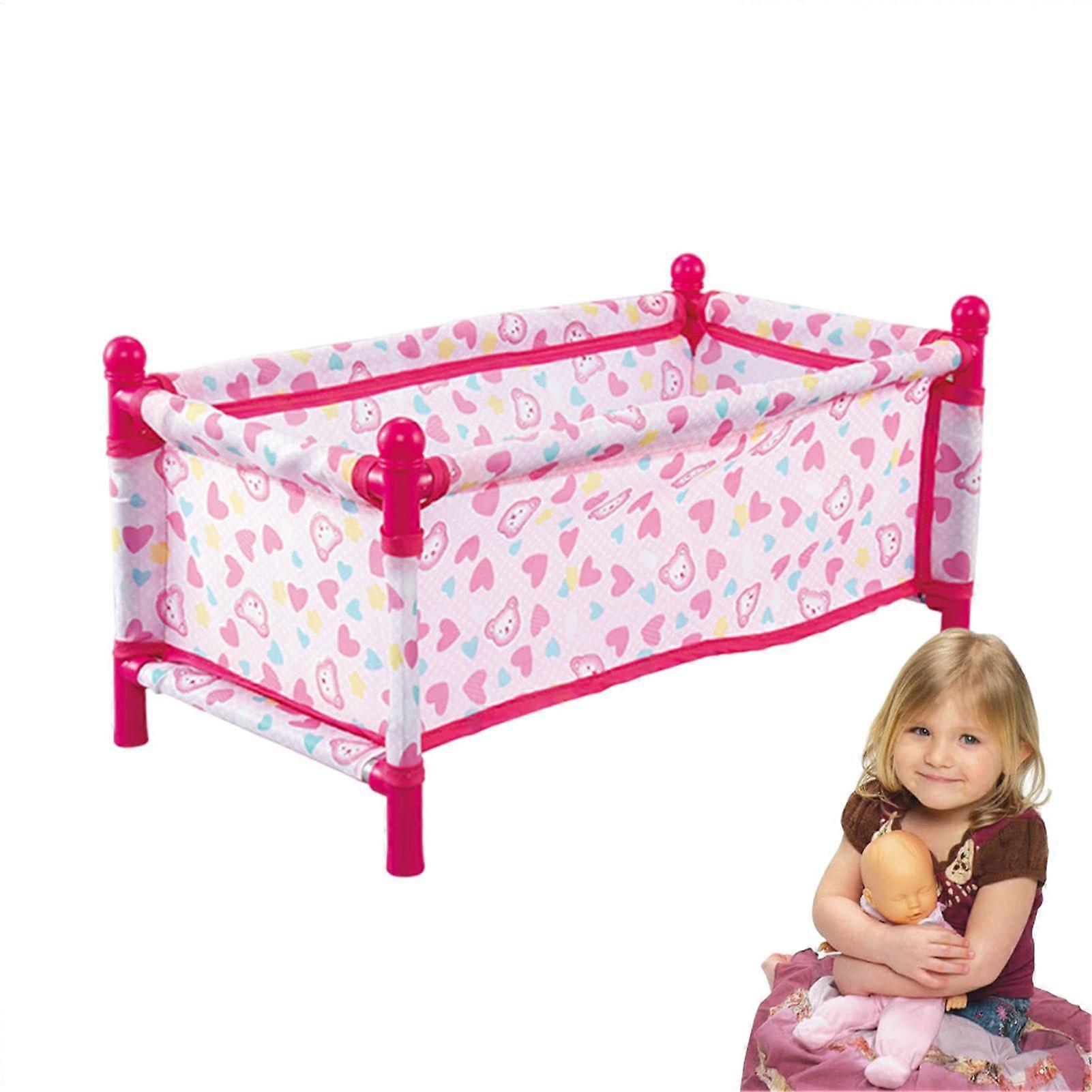 Children's Bed with Safety Features, Realistic Design, Durable Steel Frame, Ideal for Interactive Play and Muscle Development