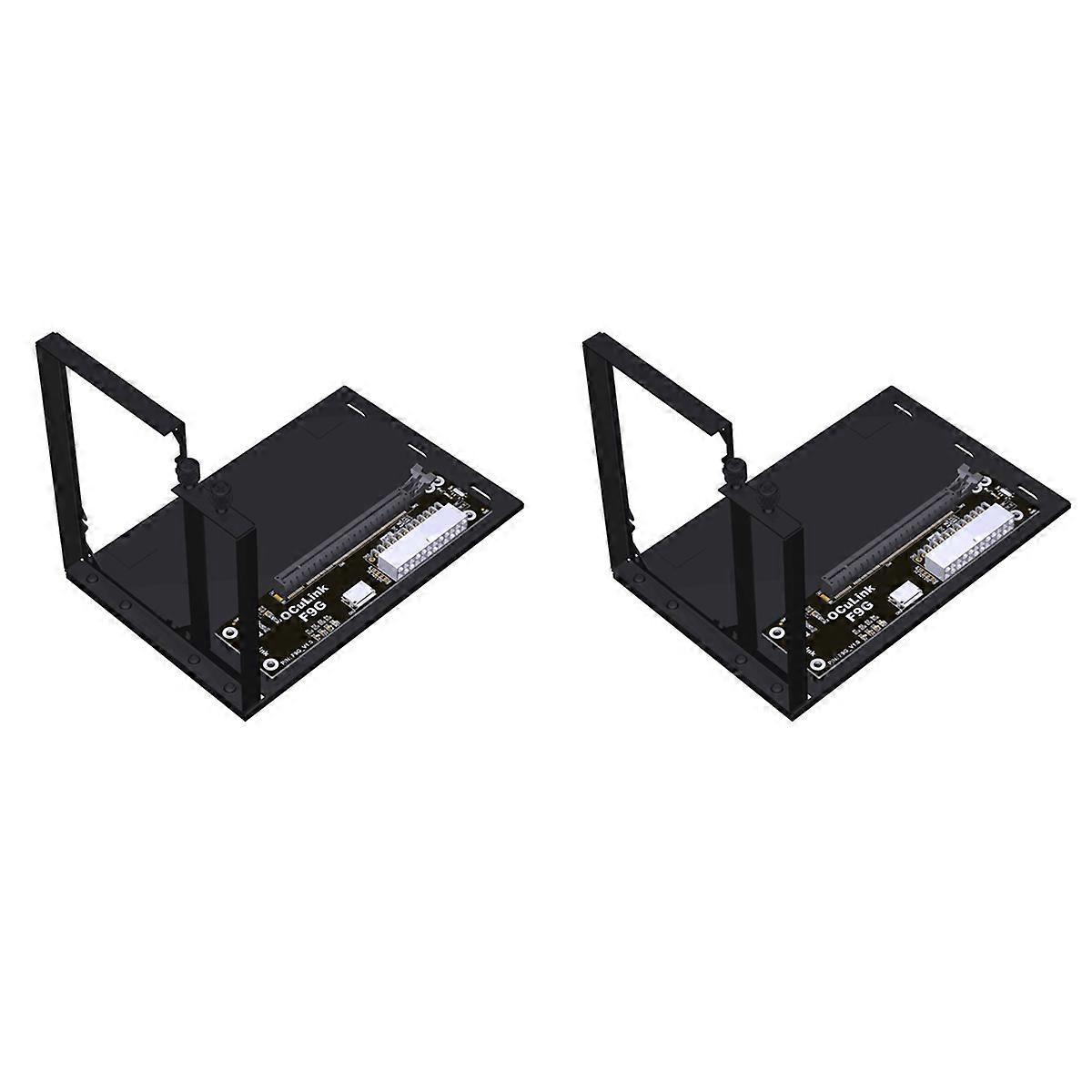 2x F9G-BK7 EGPU OCuLink GPU Dock PCIe4.0 x4 Ordinateur portable vers carte graphique vidéo externe M.2 OcuL