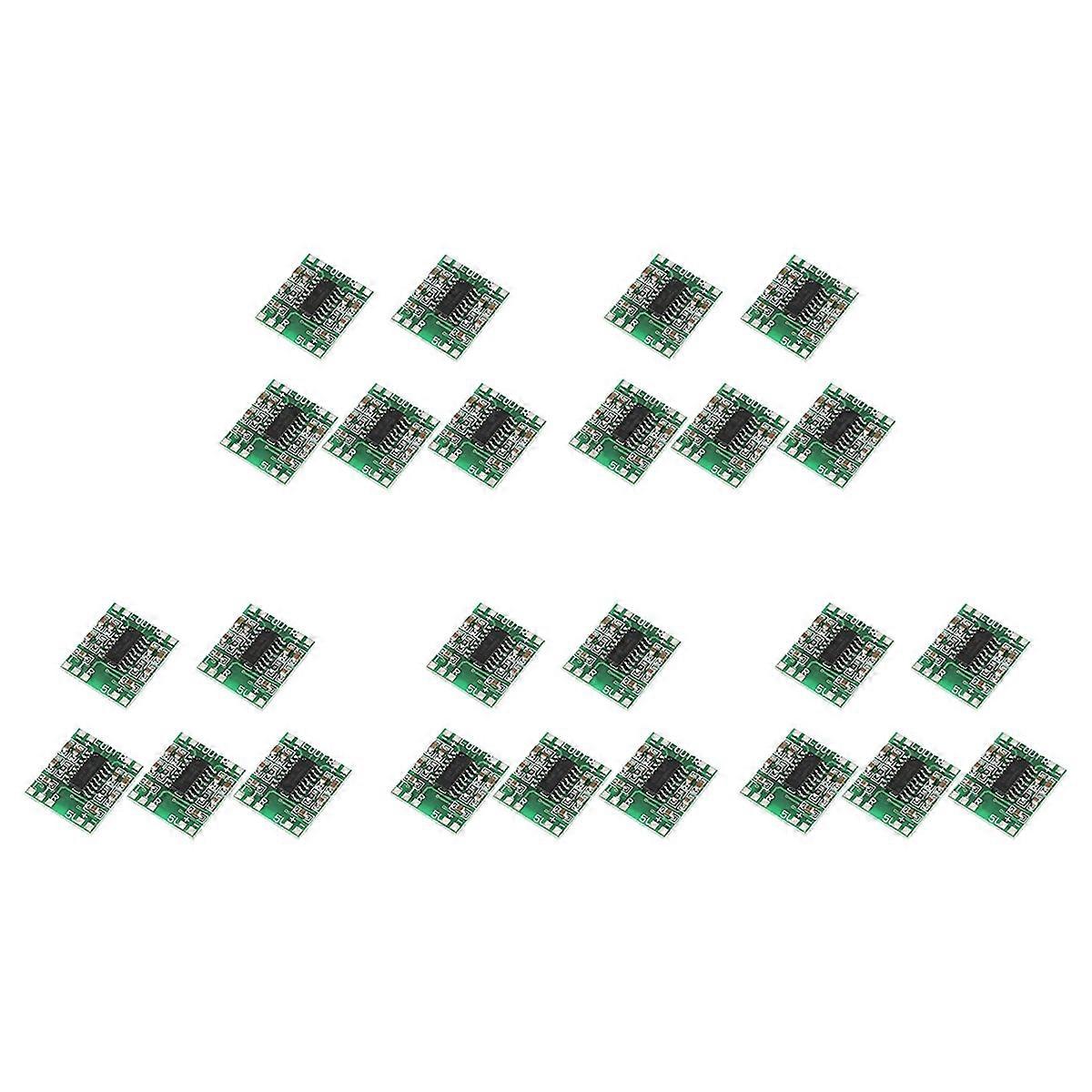 5 Pcs Digital Power Amplifier Board,2X3W Type D PAM8403 Audio Module