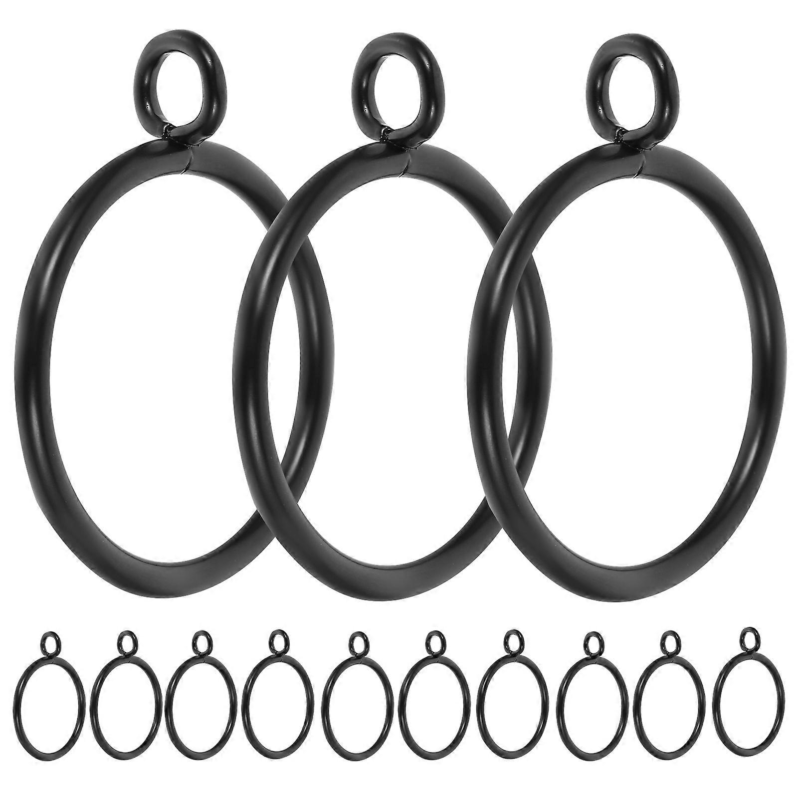 Curtain Rings for Drapes Easy Installation Circular Minimalist for Homeowners 40Pcs