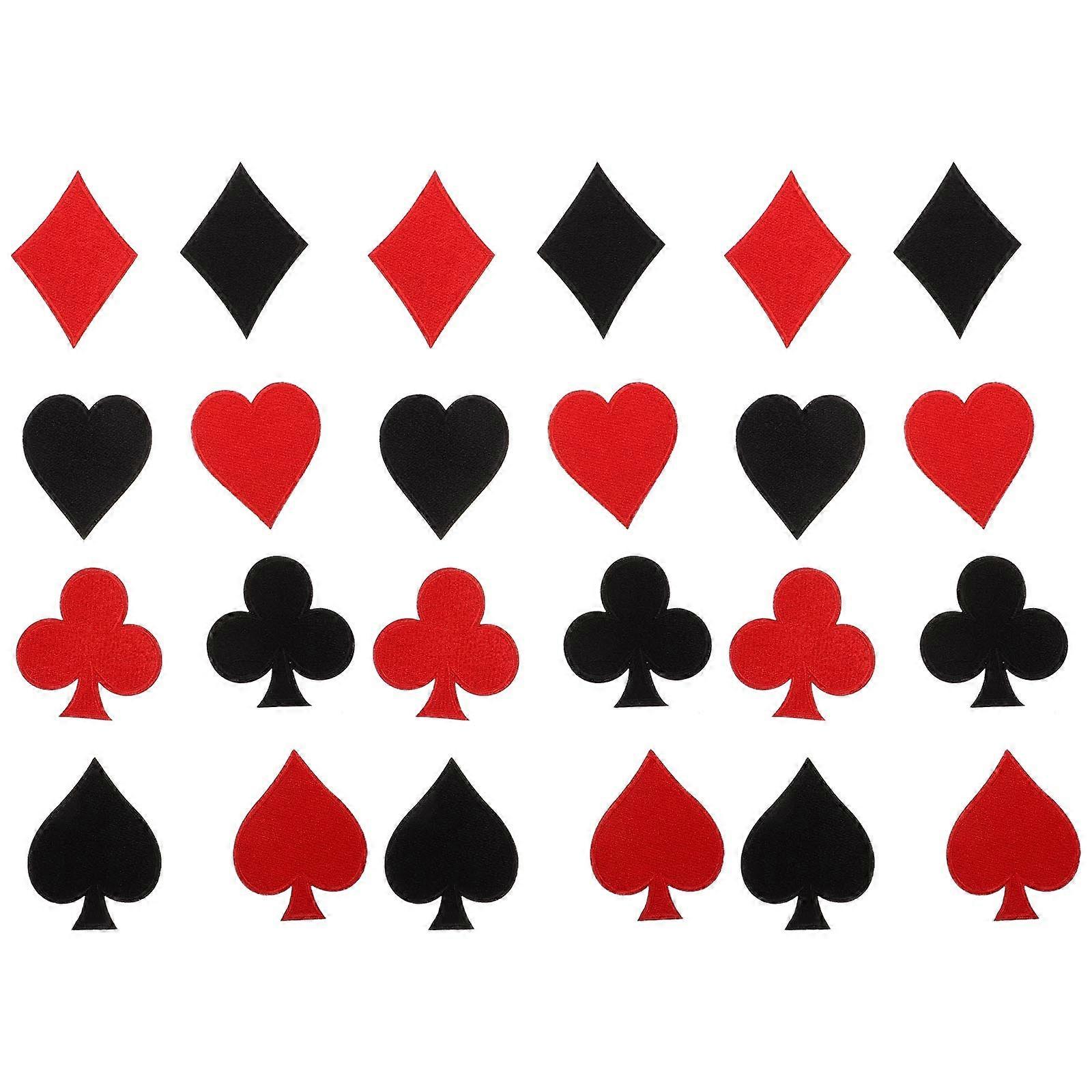 Embroidered Patch for Decor Assorted Color Polyester Creative Patterns and Good Hand Feeling Small and Light