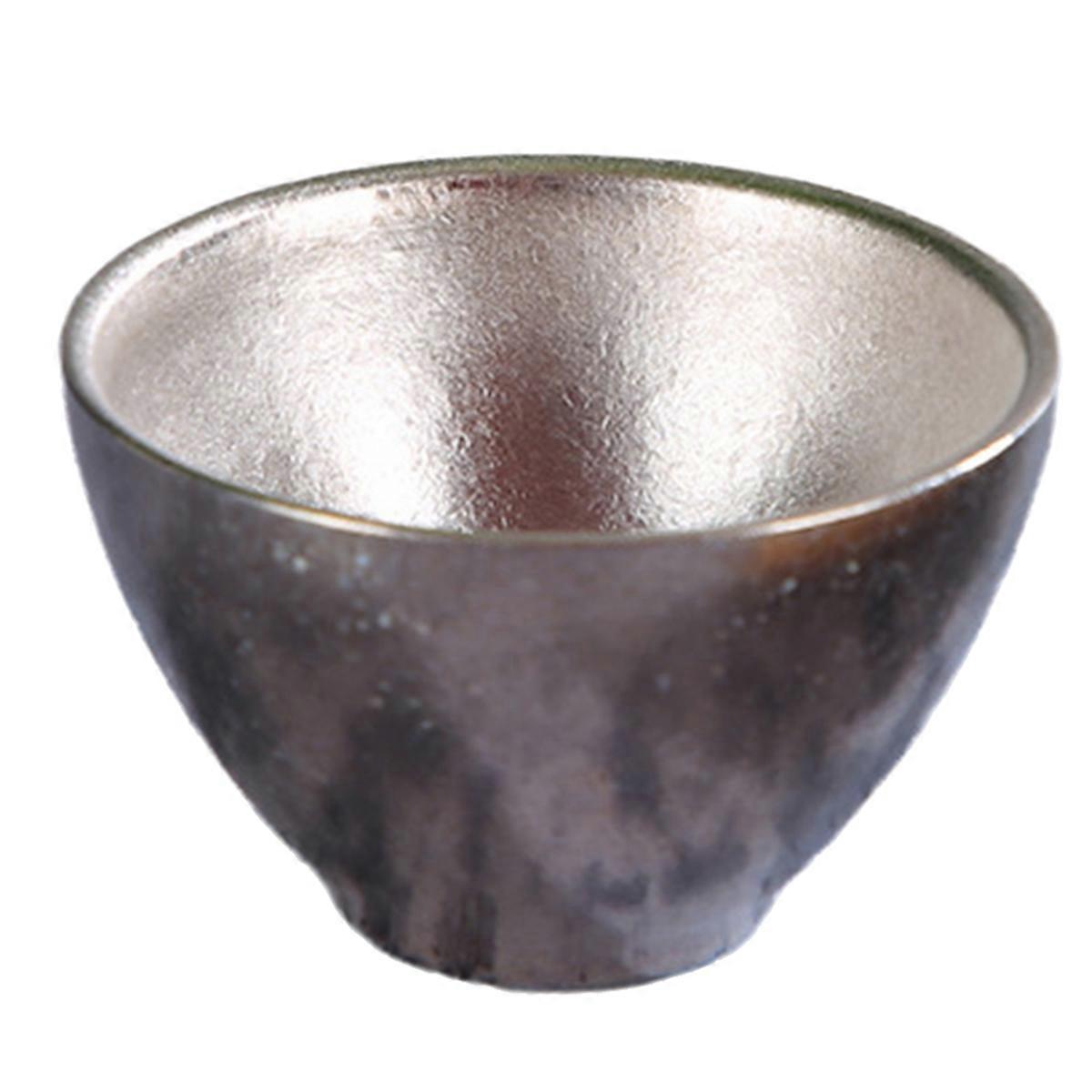 4PCS Camping Titanium Tea Cup Outdoor Picnic Cookware A