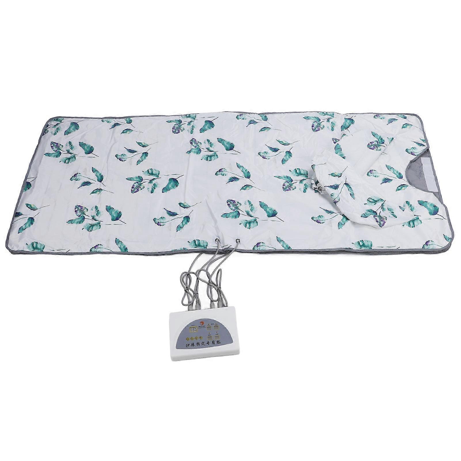 Infrared Sauna Blanket Portable 650W Acid and Sweat Steaming Heating Body Spa Blanket for Home Relaxation EU Plug 220V