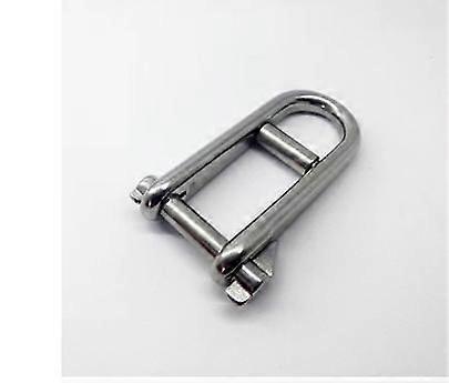 Metal Key Pin Shackle: Stainless Steel Keyed Pin Shackle With Bar For Marine Use High End Yacht And Boat Hardware For Secure Rigging