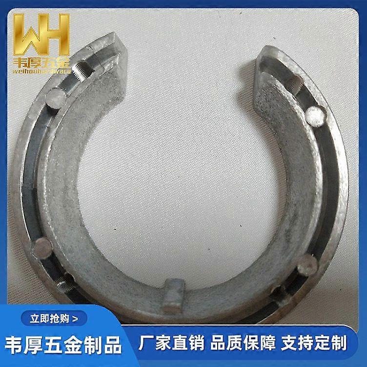 Ceiling Fan Mounting Bracket Parts Aluminum C-Ring Ceiling Fan Bracket for Cathedral Canopy for Home Living Room and Commercial Spaces