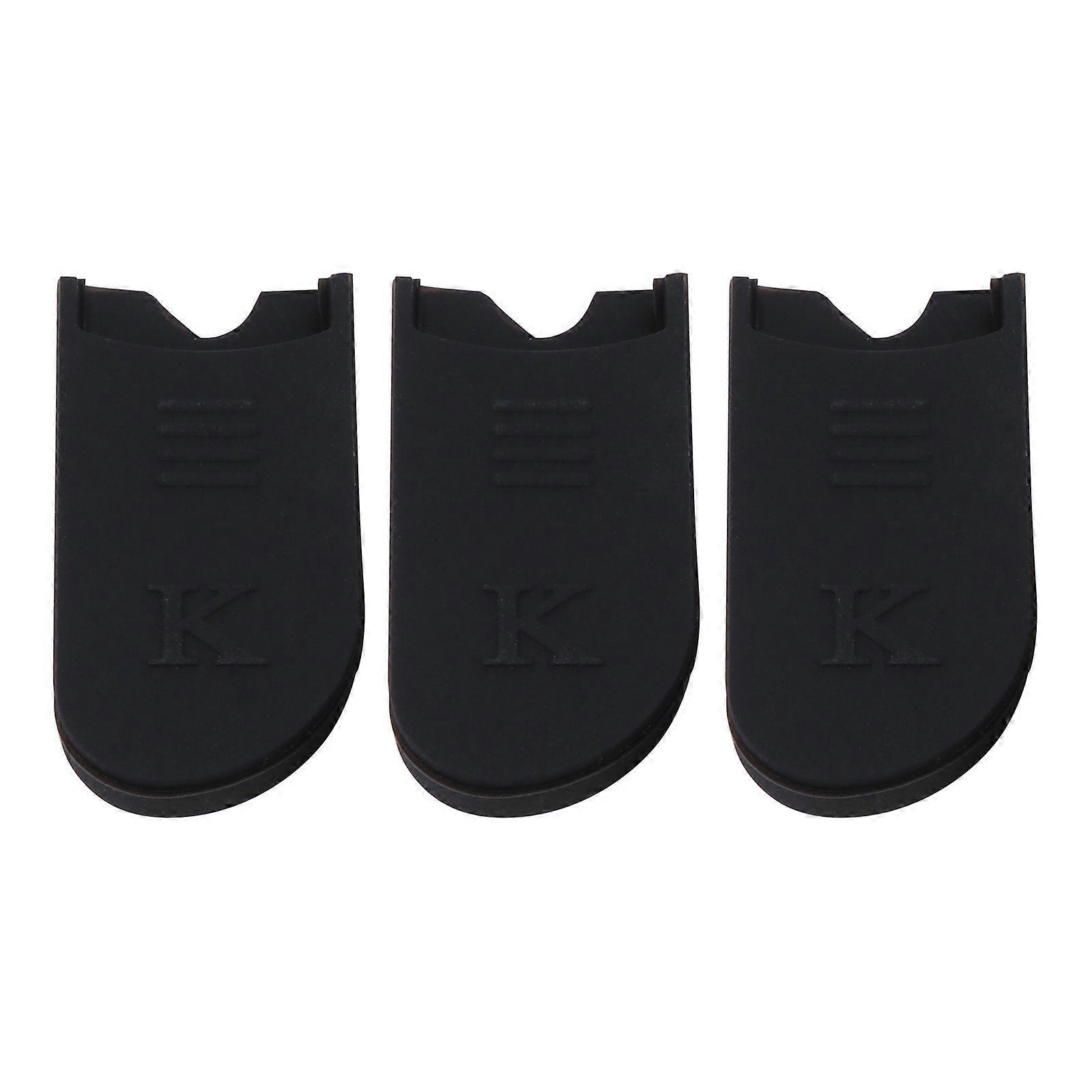 4pcs Saxophone Thumb Rest: Το Universal Rubber Finger Pad ενισχύει τη σταθερότητα λαβής για το Alto Tenor Soprano Sax - Thumb Pad για μακρά συνεδρία εξάσκησης