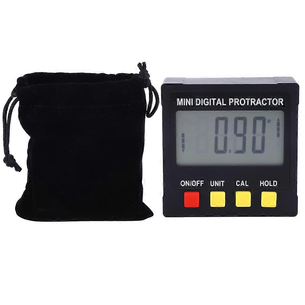 Electronic Digital LCD 4 Side Magnetic Inclinometer for 360° Angle Finding
