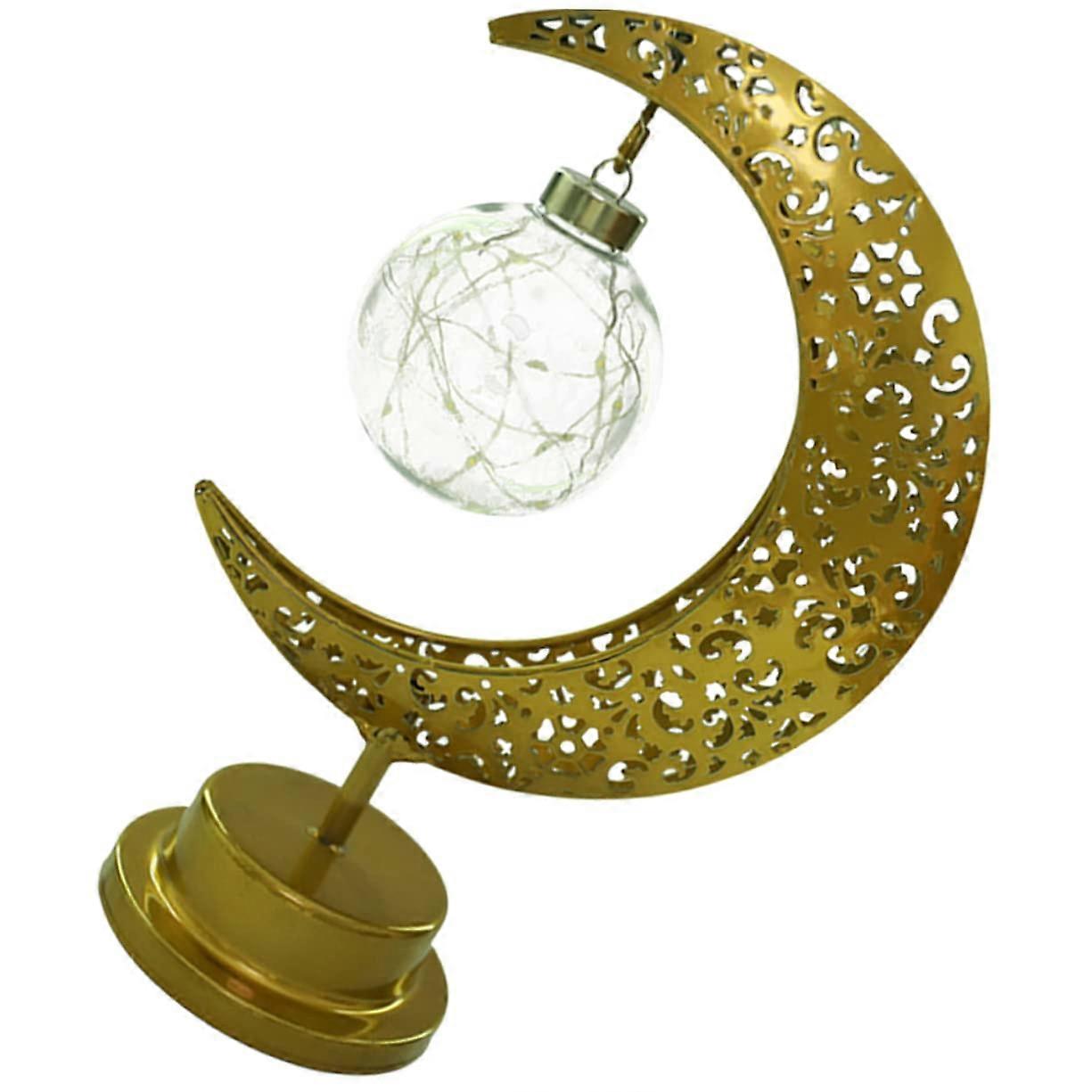 Hollow Lighting LED Mood Light Nightstand Lamp Table Lamp in Bedroom Metal Light