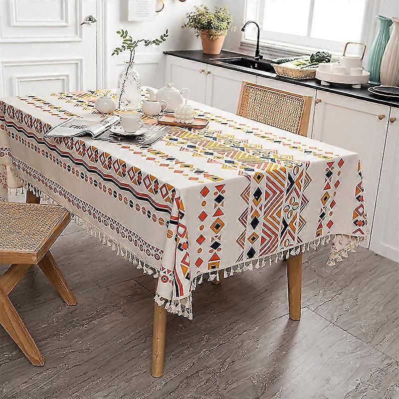 Interior Softness Dcor Line COZY HEART Rectangular PVC tablecloth Without 90 x 90 cm