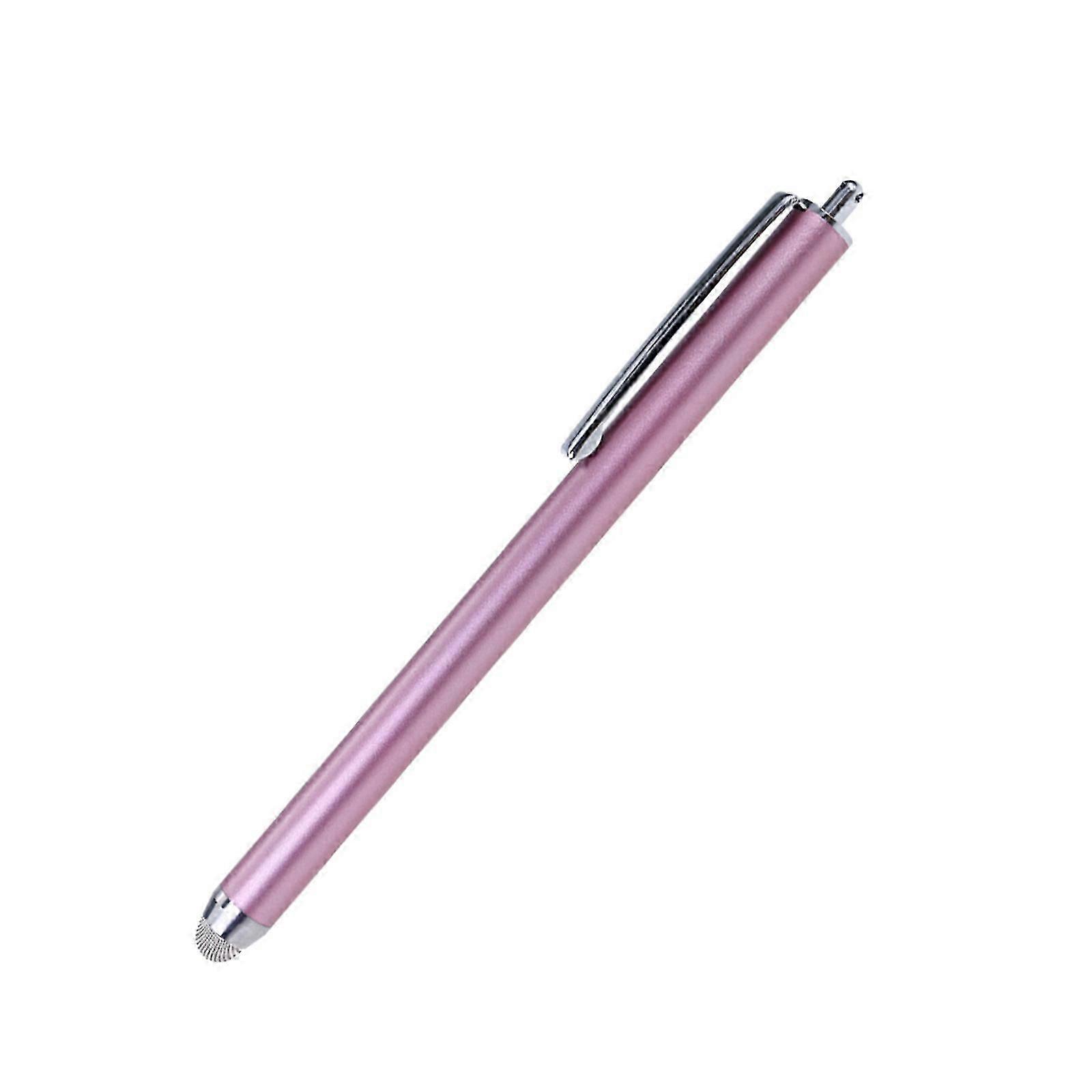 Capacitive Disc Tip Stylus Pen Ergonomic Grip Capacitive Stylus Sensitivity Touch Screen Pen for Phone & Touch Devices Pink