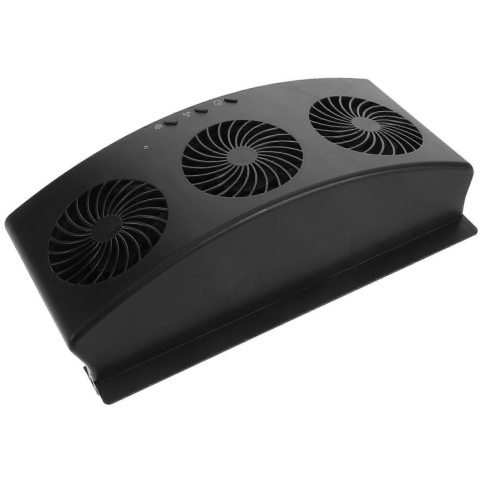 USB Powered Car Exhaust Fan for Cooling & Ventilation, Compact Air Vent Fan for Vehicle Interior Airflow & Odor Control