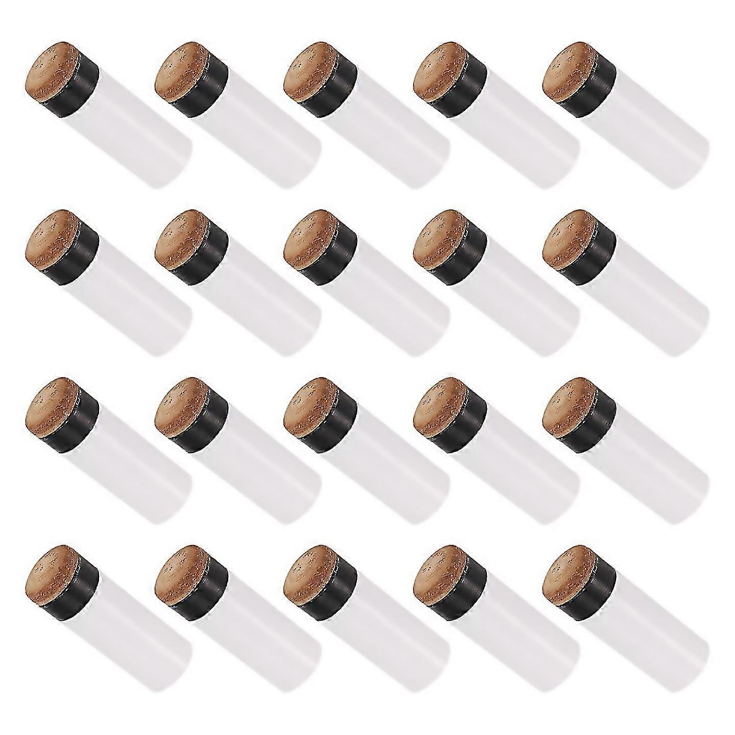 For 20sets Billiard Cue Tips With Ferrules 12mm Screw-on Compatible For Nine Ball