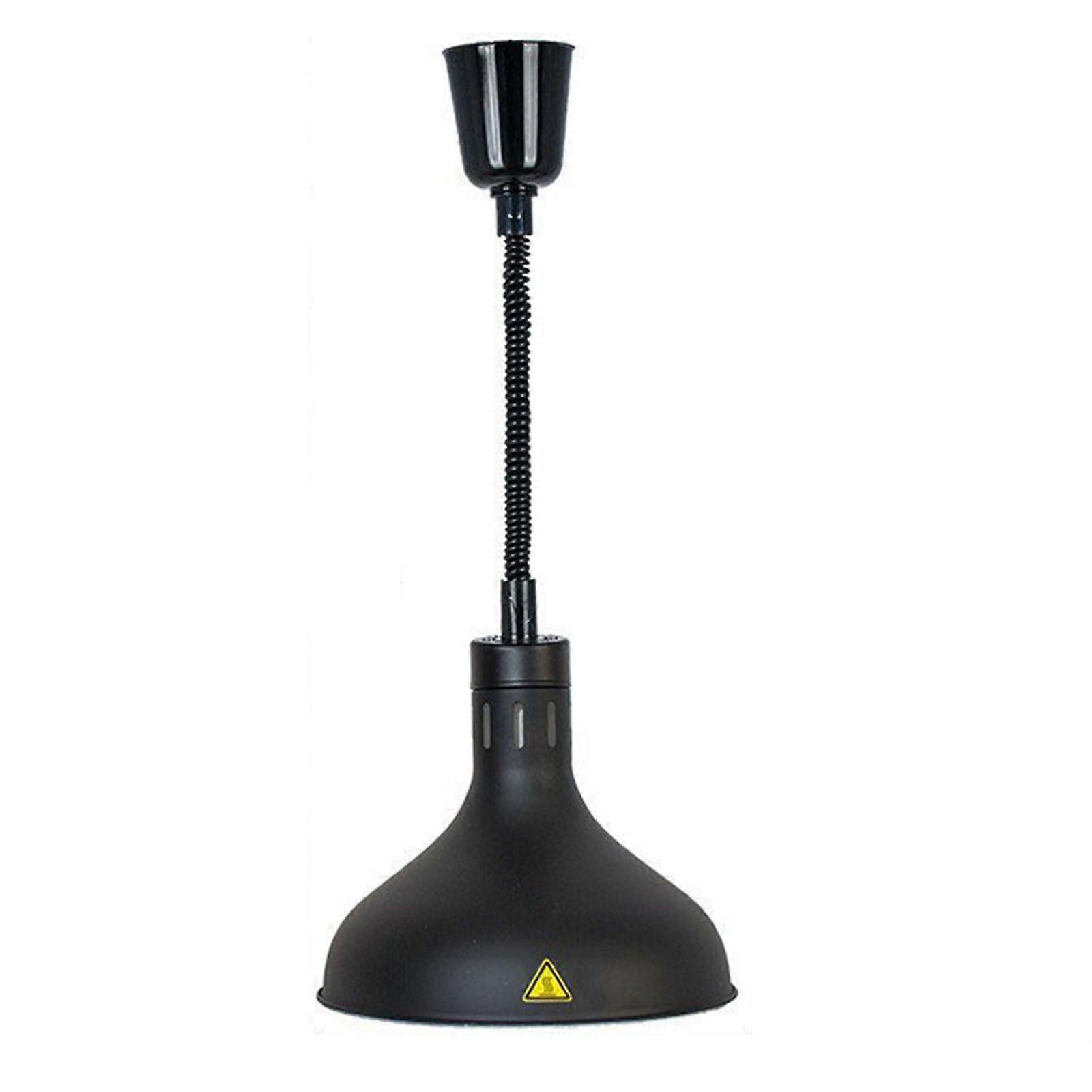 Food warming lamp, adjustable length 6–180 cm, for fries, vegetables, soup (D).