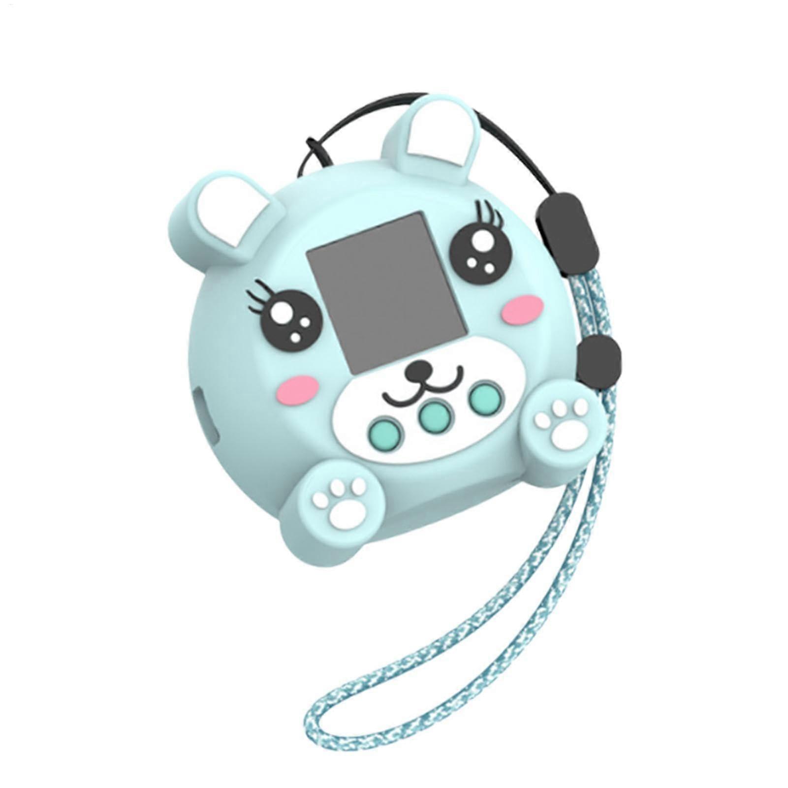 Cover for Interactive Digital Toy - Cute Silicone Case Compatible with Interactive Digital Toys, Simple Blue Design