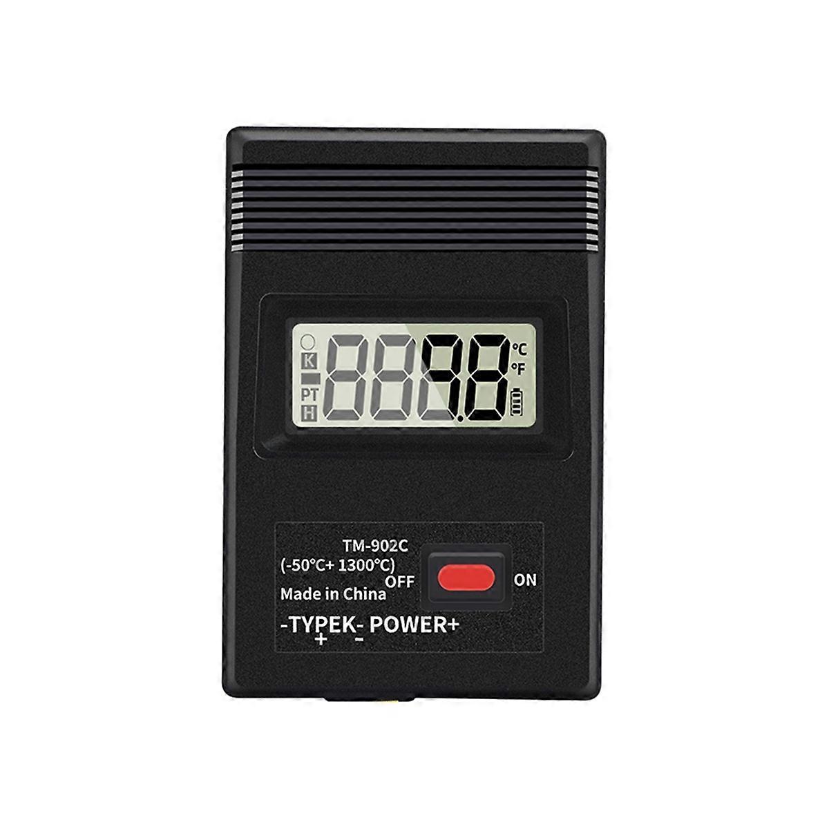 TM-902C K Type Digital LCD Temperature Detector Thermodetector Meter