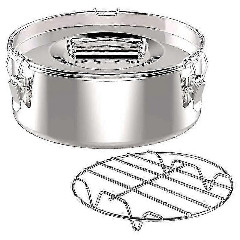 Flan Pan Mold, Stainless Steel Flan Mold with Lid - Flan Maker for 6 Quart Pot js