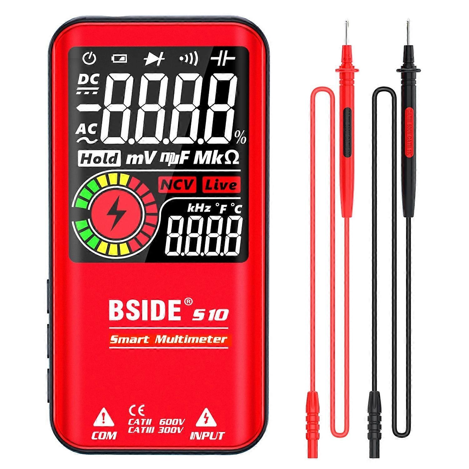 Multimeter , Specification: S10 Dry Battery Version (Red) S10 Dry Battery Version (Red)