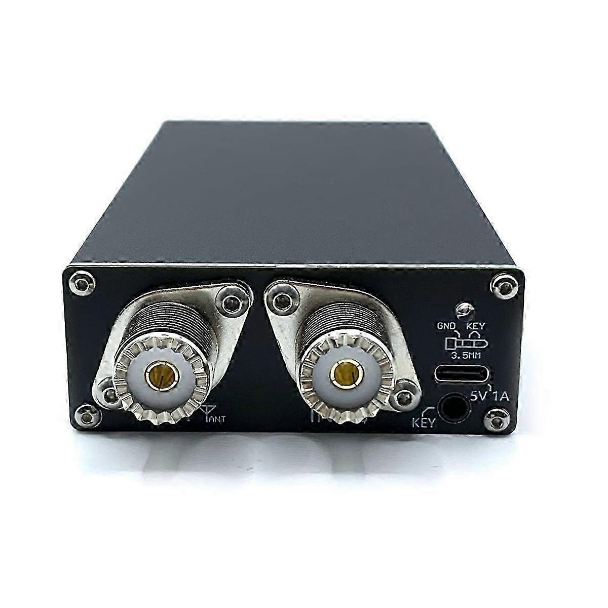 Antuner At-100m Pro 100w 1.8mhz-30mhz Atu-100m Qrp Antenna Tuner Morse Code Swr Meter Power Meter For Hf Radio