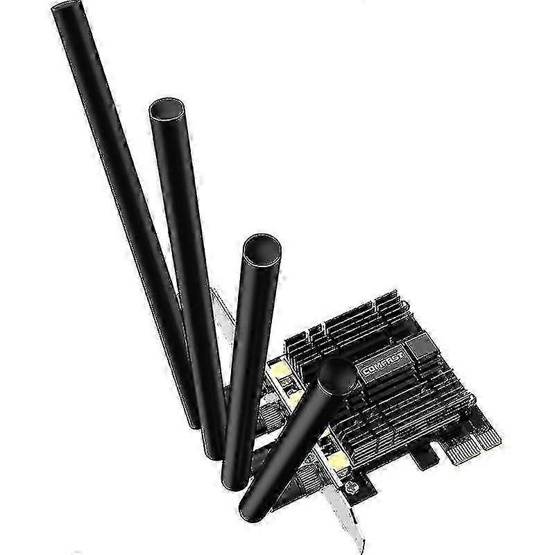 5ghz Dual Band Wifi Pcie Card Pci-e X1 Wireless Bluetooth Adapter