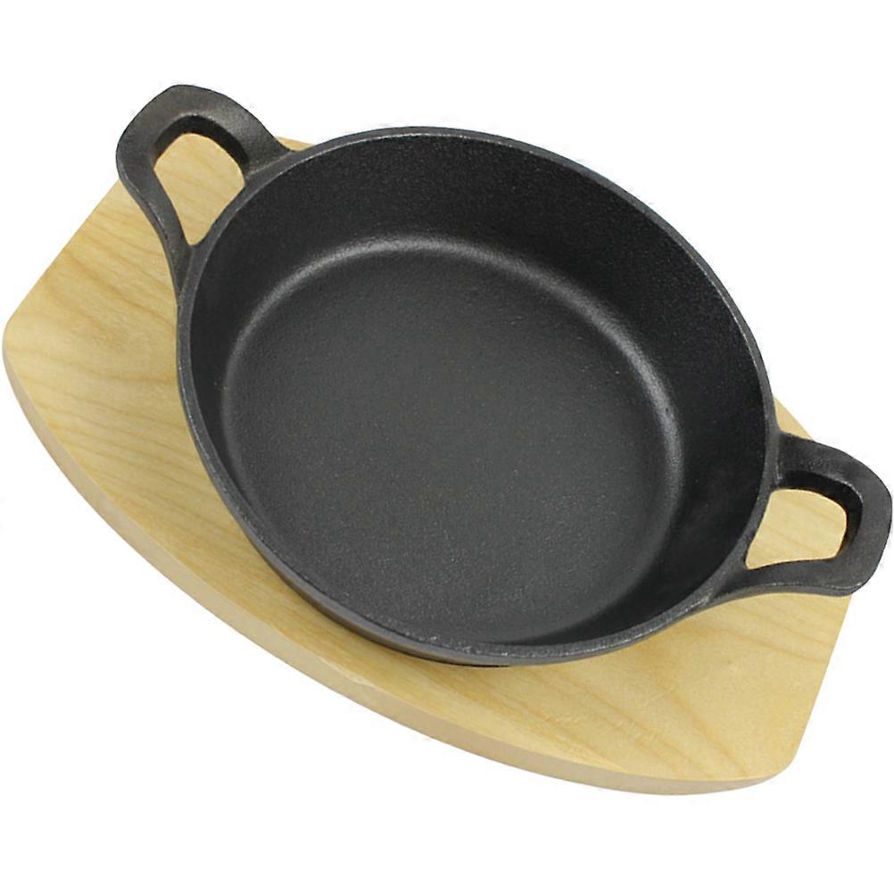 Frying Pan Induction Cookware Mini Frying Pan Induction Home Cooks 8.9×6.3×2.2in Baking 1Set
