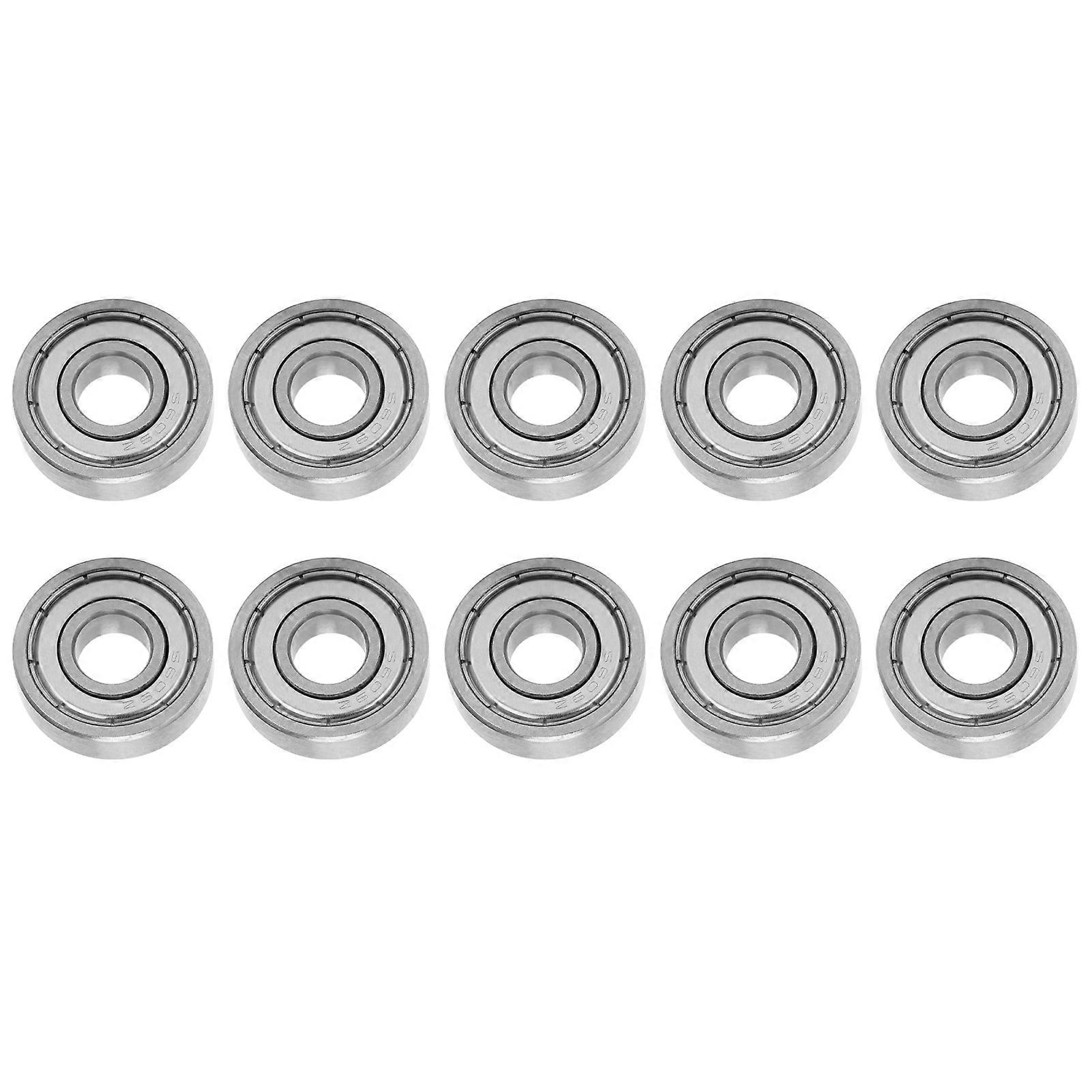 10Pcs Mini Bearing Single Row Rolling High Speed Low Noise Mechanical Tool Accessories S609Z