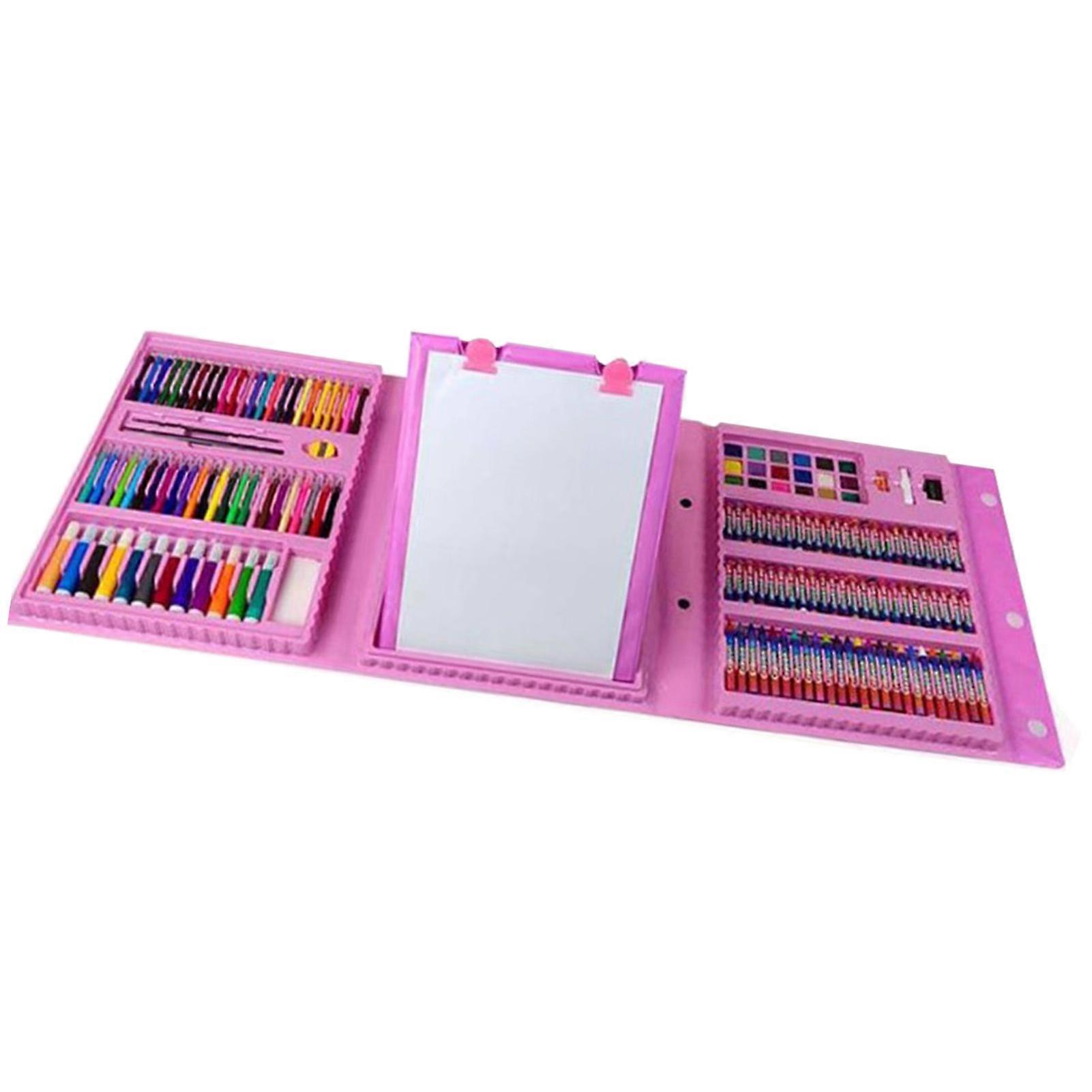 208 Pcs Coloring Set Rich Colors Strong Coloring Power Wide Application Art Pen Set for Drawing