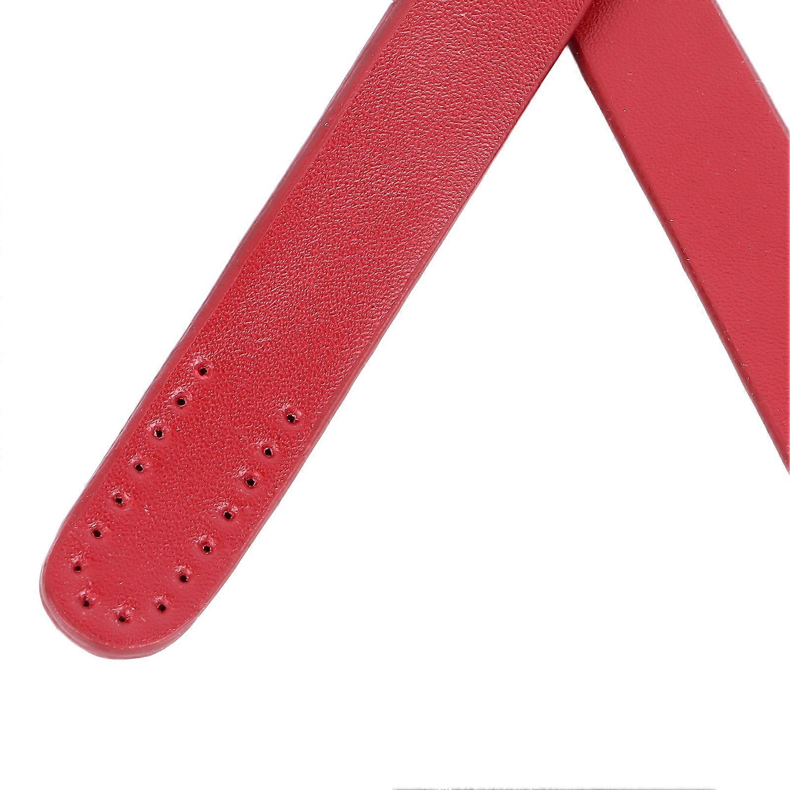 2Pcs Leather Bag Handles 25.6in Long 0.7in Wide Synthetic Leather Pure Color Handbag Strap for Repair Replacement Red 25.6in Long 0.7in Wide