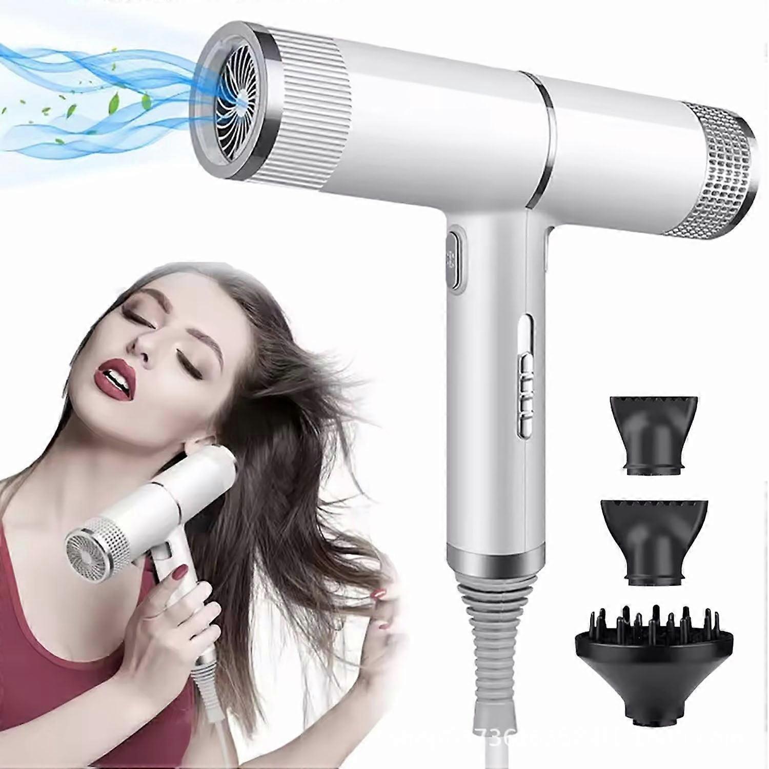 2500W Ionic Hair Dryer With Diffuser – High-Speed, Lightweight Blow Dryer For Women, Fast Drying, An