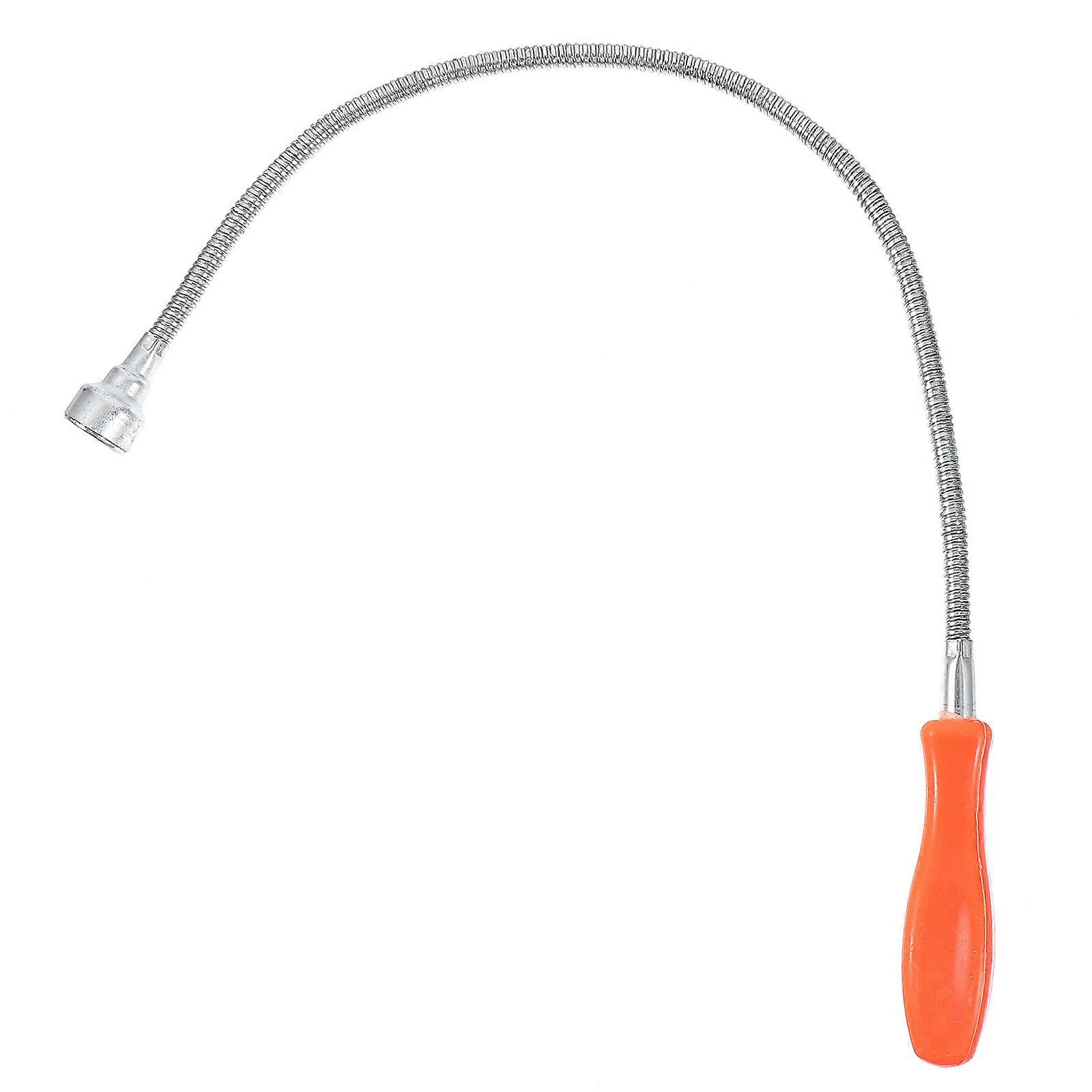 Magnetic Pickup Tool Flexible Grabber with Plastic Handle for Home Use