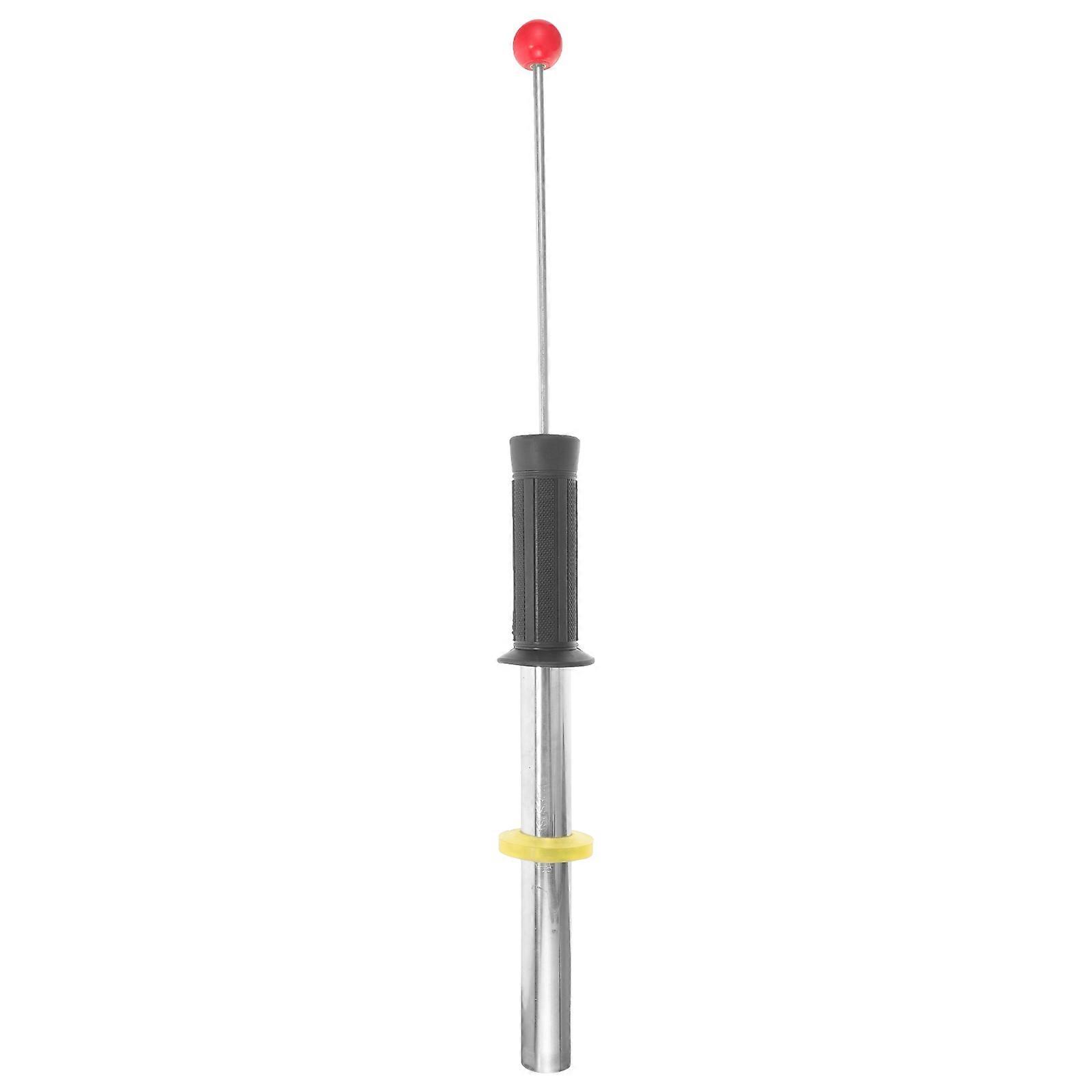 Magnetic Pickup Wand Heavy Duty Magnetic Sweeper For Workspace Tools Cylindrical Shape Black 1Pack