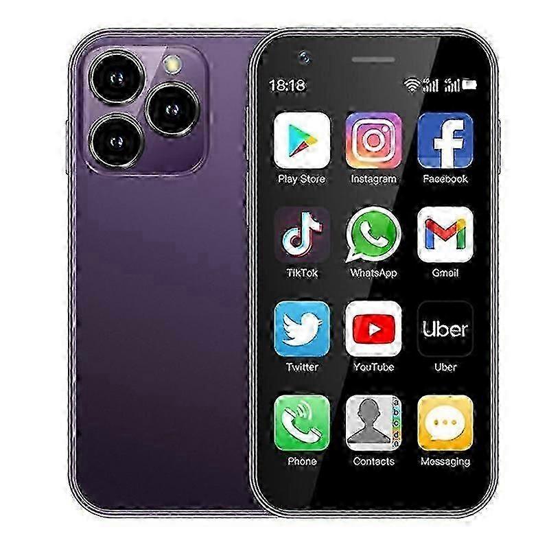 AURA Soyes Xs16 3 Polegadas 4g Mini Smartphone Android 10 5mp Dual Sim Celular, 2+16gb