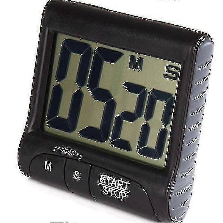 Digital Kitchen Timer And Stopwatch, Large Display, Loud Alarm, Magnetic, Stand